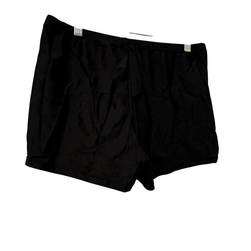 Holipick Women's Lightweight Pull-On Swim Shorts Solid Black Size XL NWOT